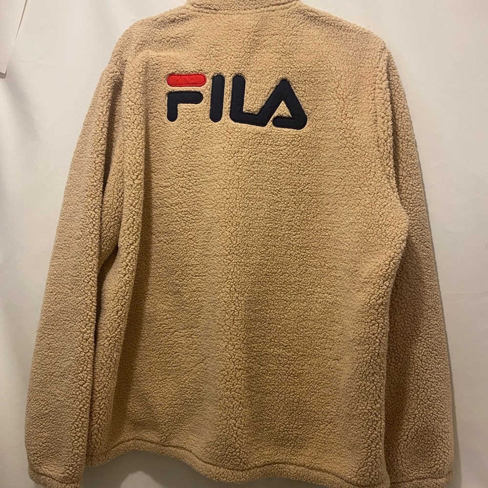 Urban Outfitters Fila Sherpa (teddy bear) jacket